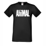 Tricou de barbat Animal negru