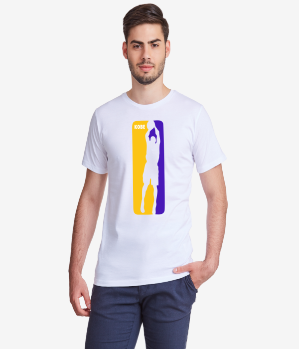 Tricou de barbat Kobe alb Tricou de barbat Kobe alb