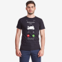 Tricou de barbat negru Motocycle is calling...