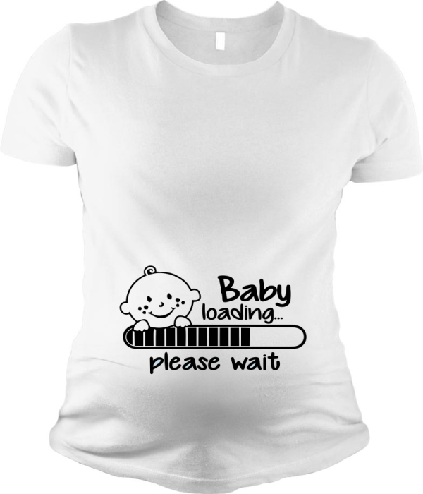 Tricou pentru femei gravide Baby is Coming