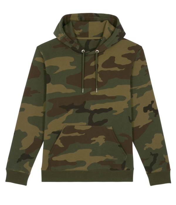 Set de hanorace pentru cupluri în model de camuflaj Set de hanorace pentru cupluri în model de camuflaj
