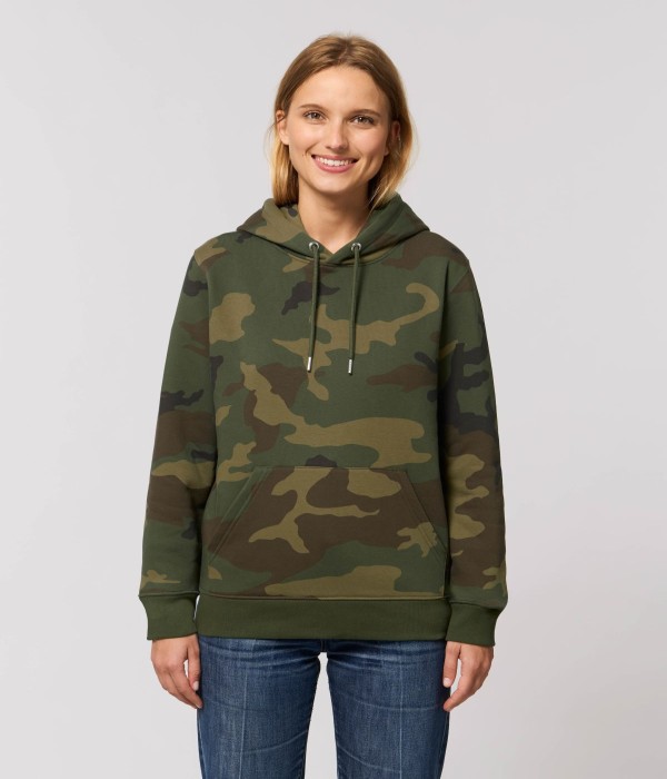 Set de hanorace pentru cupluri în model de camuflaj Set de hanorace pentru cupluri în model de camuflaj