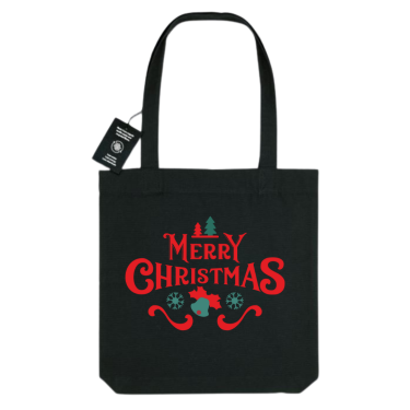 Geanta de Craciun din materiale reciclate Merry Christmas Geanta de Craciun din materiale reciclate Merry Christmas
