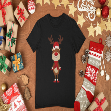 Tricou de Craciun pentru copii si adulti Little Deer Tricou de Craciun pentru copii si adulti Little Deer
