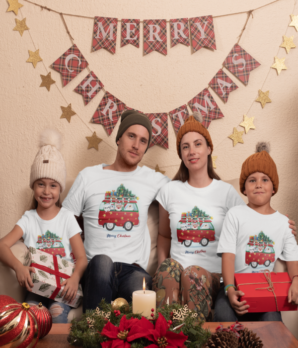 Set tricouri familie de Craciun Camp Christmas 