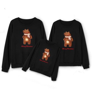 Set bluze familie de Craciun Christmas Bear 