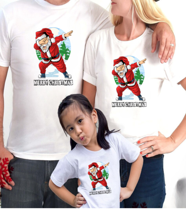 Set tricouri familie de Craciun Santa Party Set tricouri familie de Craciun Santa Party