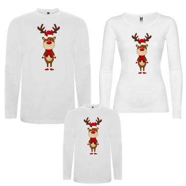 Set tricouri cu maneca lunga Little Deer Set tricouri cu maneca lunga Little Deer