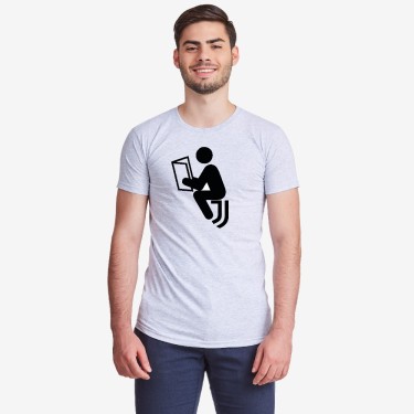 Tricou de barbat Anti Juve gri