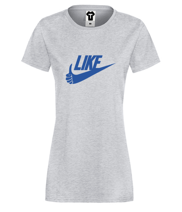 Tricou de dama gri LIKE Tricou de dama gri LIKE