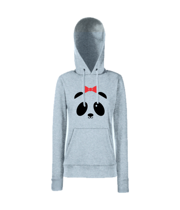 Hanorac de dama gri Sweet Panda Hanorac de dama gri Sweet Panda