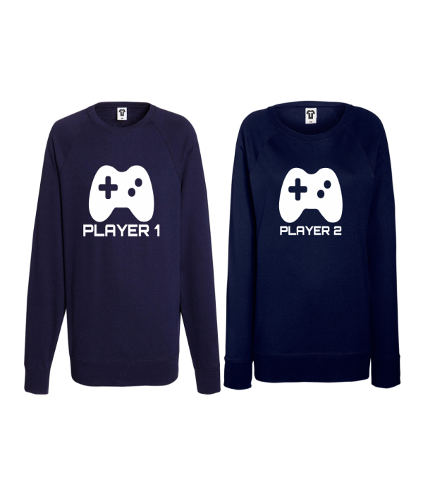 Set bluze pentru cupluri Players
