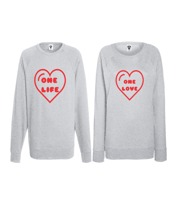Set bluze pentru cupluri One Love 