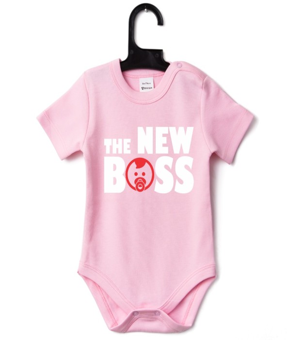 Body bebelusi The New Boss roz Body bebelusi The New Boss roz