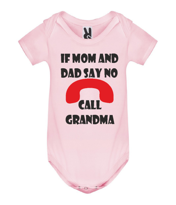 Body de bebe Call Grandma roz
