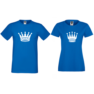 Tricouri pentru cupluri Big Crowns