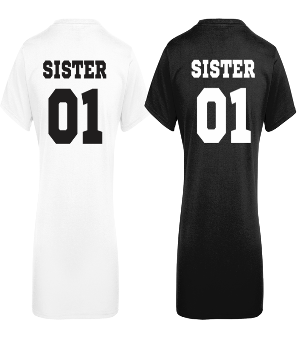 Set de tricouri SISTERS 01 - negru Set de tricouri SISTERS 01 - negru