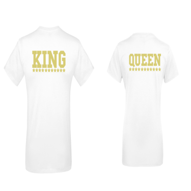 Tricouri pentru cupluri King - Queen