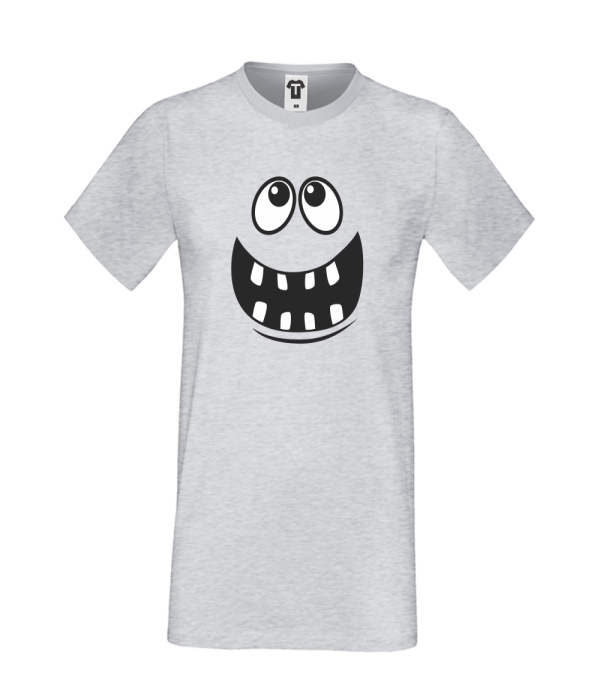 Tricou de barbat gri