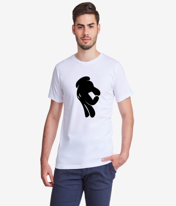 Tricou de barbat Hole alb Tricou de barbat Hole alb