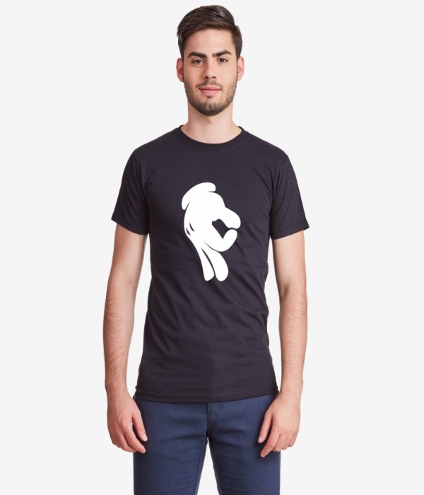 Tricou de barbat Hole negru Tricou de barbat Hole negru