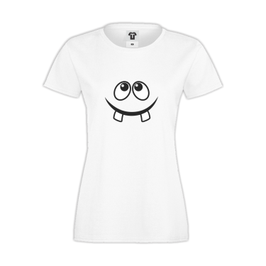 Tricou de dama alb