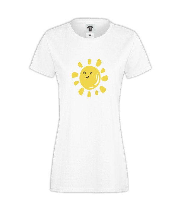 Tricou de dama alb