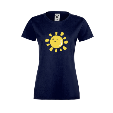 Tricou de dama albastru inchis