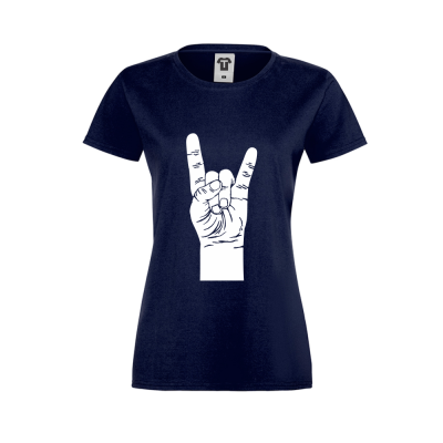 Tricou de dama albastru inchis Tricou de dama albastru inchis