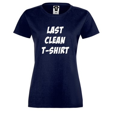 Tricou de dama gri Last Clean T-Shirt Tricou de dama gri Last Clean T-Shirt