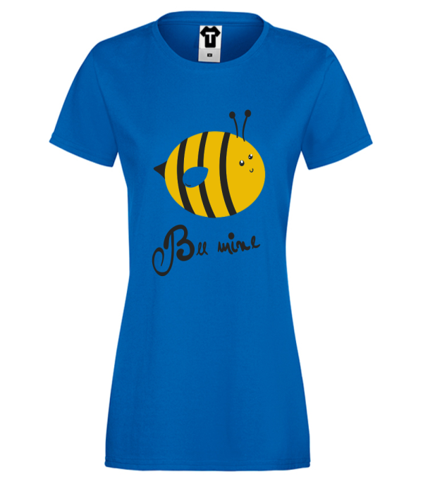 Tricou de dama Bee Mine albastru Tricou de dama Bee Mine albastru