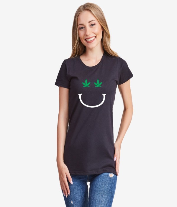 Tricou de dama Mary J Smile negru Tricou de dama Mary J Smile negru