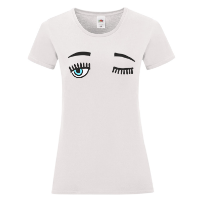 Tricou de femei pe alb sau negru Eyes Tricou de femei pe alb sau negru Eyes