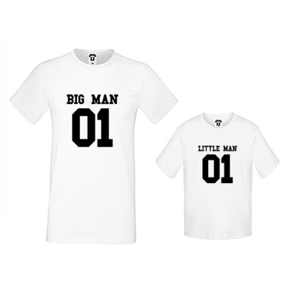 Set produse pe alb sau pe negru Big Man and Little Man negru Set produse pe alb sau pe negru Big Man and Little Man negru