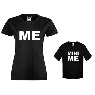 Set produse pe alb sau pe negru Me and Mini Me Set produse pe alb sau pe negru Me and Mini Me