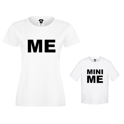 Set produse pe alb sau pe negru Me and Mini Me Set produse pe alb sau pe negru Me and Mini Me