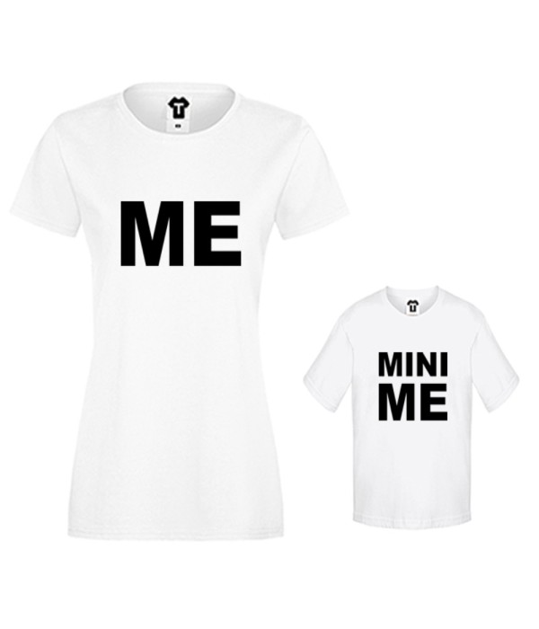 Set produse pe alb sau pe negru Me and Mini Me Set produse pe alb sau pe negru Me and Mini Me