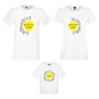 Set tricouri pentru familie pe alb sau negru You are our sunshine