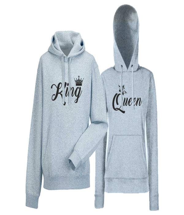 Hanorace pentru Cupluri King and Queen 