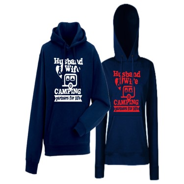 Hanorace pentru Cupluri Camping Couple navy Hanorace pentru Cupluri Camping Couple navy