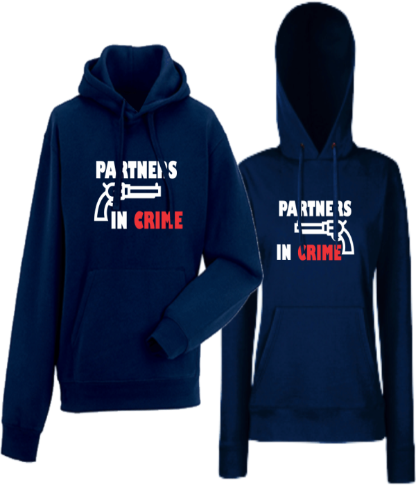 Hanorace pentru Cupluri Partners in Crime