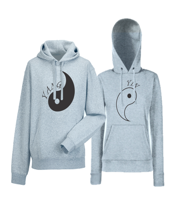 Hanorace pentru Cupluri Yin Yang