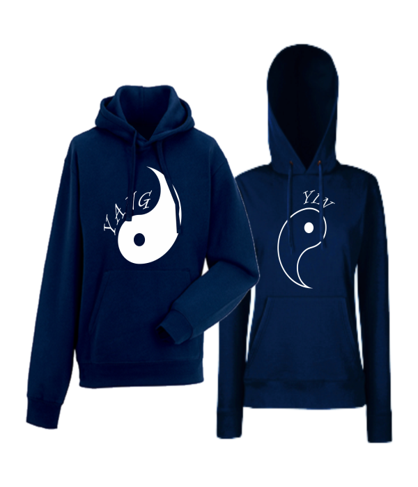 Hanorace pentru Cupluri Yin Yang