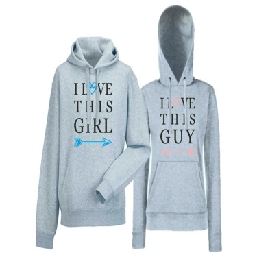 Hanorace pentru Cupluri I LOVE THIS Hanorace pentru Cupluri I LOVE THIS