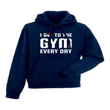 Hanorac pentru Barbati I Go to the Gym navy