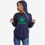 Hanorac de dama Go Green albastru inchis