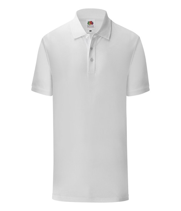 Tricou/Camasa stil Polo de barbat din 100% bumbac pe alb Tricou/Camasa stil Polo de barbat din 100% bumbac pe alb