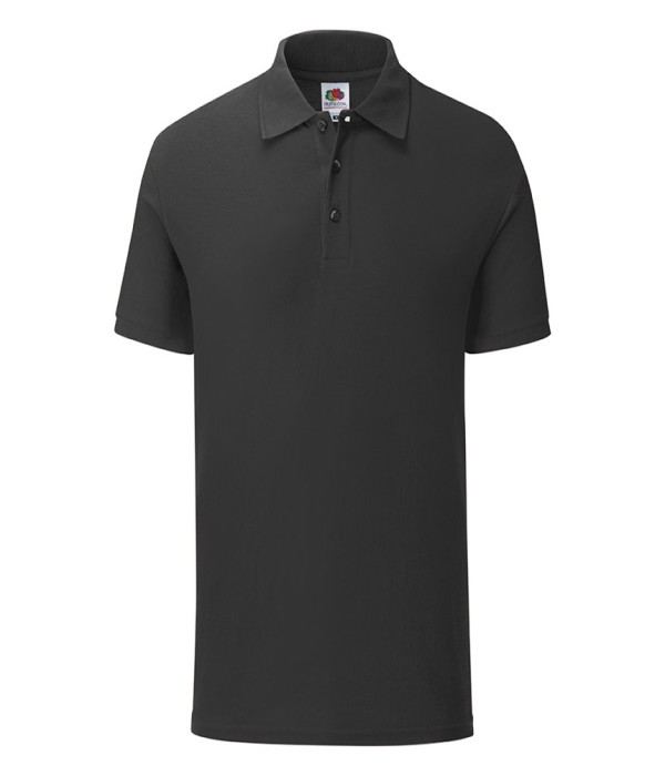Tricou/Camasa stil Polo de barbat din 100% bumbac pe negru Tricou/Camasa stil Polo de barbat din 100% bumbac pe negru