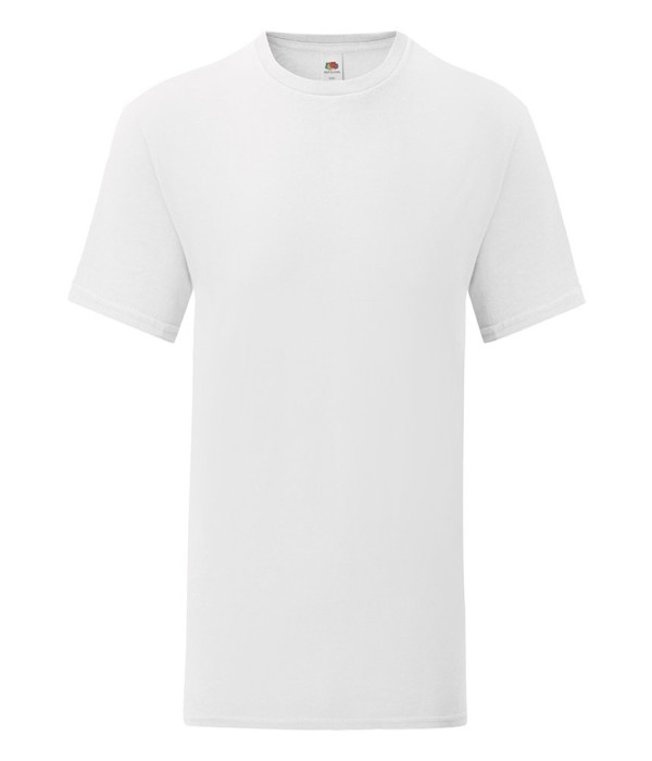 Tricou de barbat din 100% bumbac pe alb Tricou de barbat din 100% bumbac pe alb