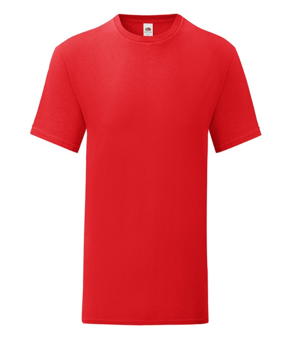 Tricou de barbat din 100% bumbac pe rosu Tricou de barbat din 100% bumbac pe rosu